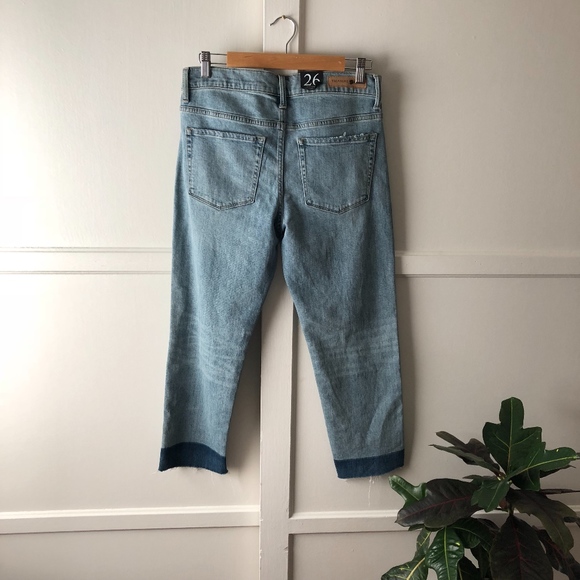 BOGO50% treasure & bond mid rise relaxed crop - Picture 6 of 8